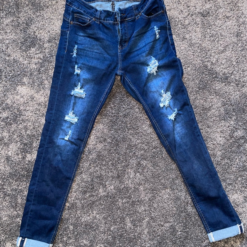 Distressed Jeans